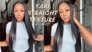 Detailed Tutorial to MELT the lace LIKE A PRO! 360 Yaki Wig Install ft. OMGHerHair screenshot 5