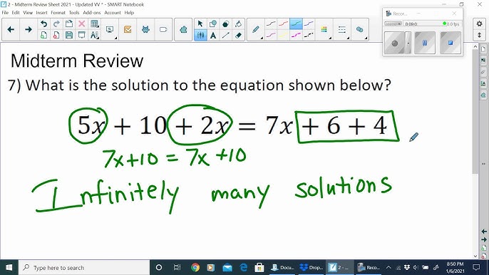 One Solution, No Solution, Infinite Solutions UNO by Crums of