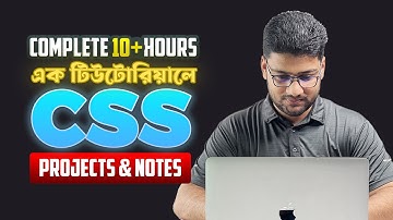 Complete CSS Tutorial for Beginners | এক টিউটোরিয়ালে CSS শিখুন | CSS3 Crash Course Bangla