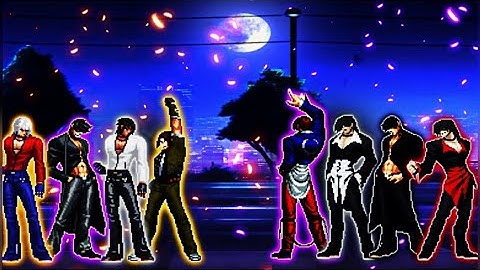 Classic Kyo XIV Team VS Classic Iori XIV Team [Friendly Challenge] KOF MUGEN