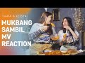 TIARA VS KEISYA MUKBANG SAMBIL VIDEO REACTION, SIAPA YANG PALING JAGO MAKAN??