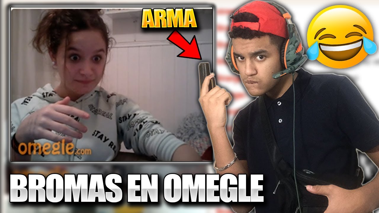 DEL1NCUENTE EN OMEGLE😨😂BROMAS EN OMEGLE🤣