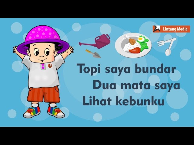 Topi Saya Bundar, Dua Mata Saya, Lihat Kebunku (Medley) - Lagu Anak Indonesia Populer class=