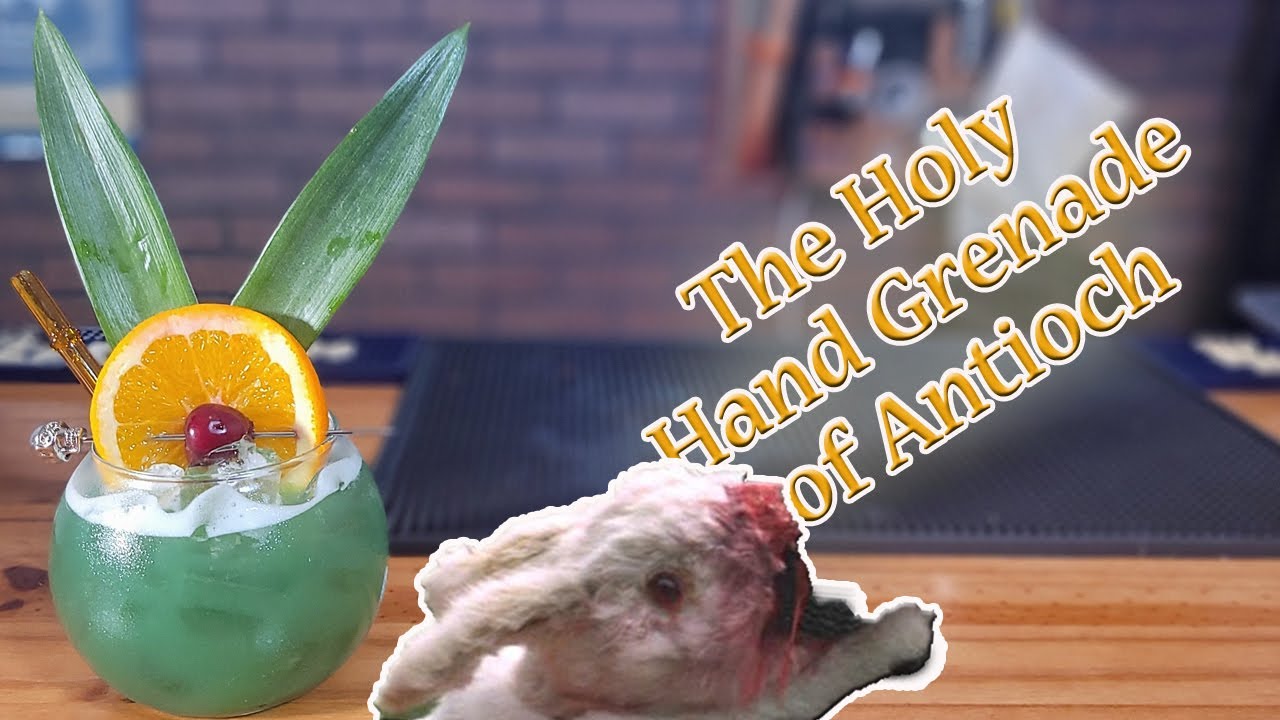 How to create the 'Holy Hand Grenade' Cocktail: A Monty Python Mixology ...