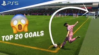 EA FC 24 | TOP 20 GOALS #4 PS5 [4K60]