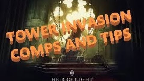 BARCODE - HEIR OF LIGHT - TOWER INVASION COMPS AND TIPS