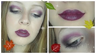 ❂ Dramatic Purples ~ Fall Makeup look ❂
