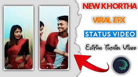 New Khortha Lofi Song Status Editing || Alight Motion Video Editing || New Khortha Status Editing ||