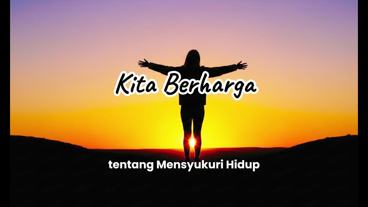Sederhana Yang Berharga - (Official Lyric Video) | Lagu Motivasi R&B Pop Ballad untuk Self Healing