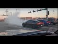 Racine Police Department Pull over Street Racers In hell cat chargers