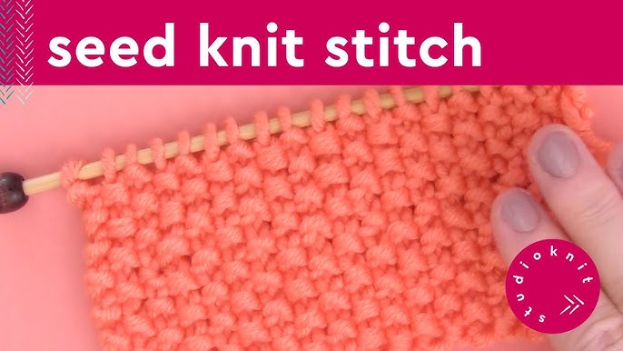 5 Basic Knitting Stitches for Beginners 