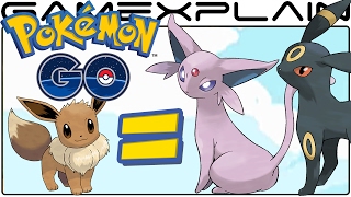Pokémon Go SECRET - How to Evolve Eevee into Umbreon & Espeon!