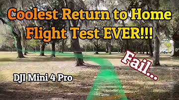 Return to Home Fail / DJI MIni 4 Pro