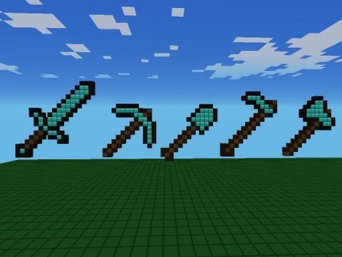 como dibujar un pico de minecraft paso a paso | Doovi