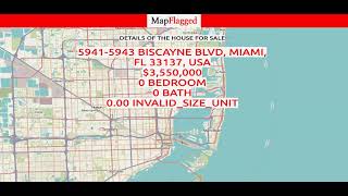 FL,US | Buy house at 5941-5943 Biscayne Blvd, Miami, FL 33137, USA | Miami, USA | MapFlagged