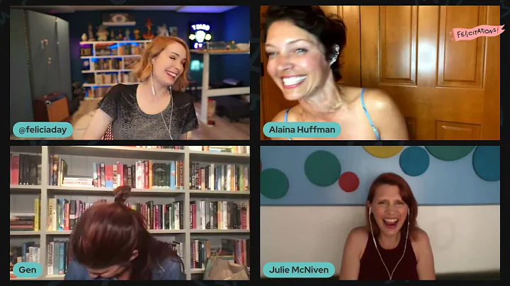Felicitations LIVE! With #SPN Guests! Alaina Huffm...