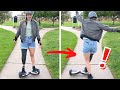 I tried amputee hoverboarding   [CC]