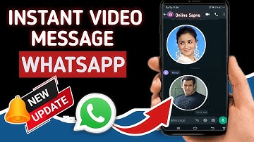 WhatsApp Instant Video Message New Update 2023 | Whatsapp Video Message Kaise Send Kare
