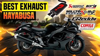 Suzuki Hayabusa Exhaust Sound 🔥 Review,Upgrade,Mods,Compilation,Stock,Akrapovic,Yoshimura,Brocks +