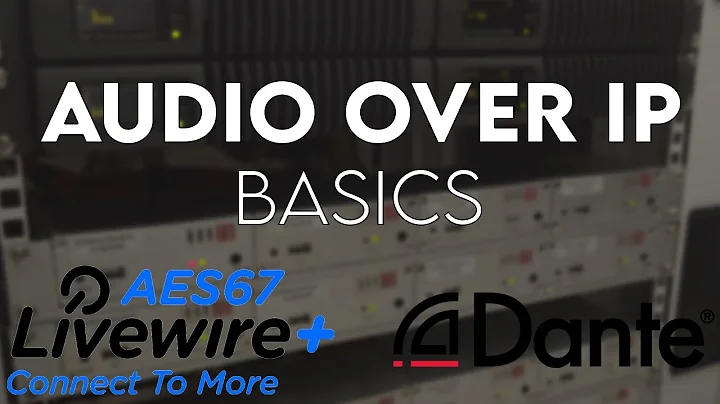 Broadcast Audio Over IP Explained