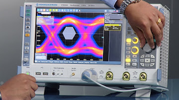 R&S RTO digital oscilloscope: Industry-leading mask test: quick configuration – reliable results