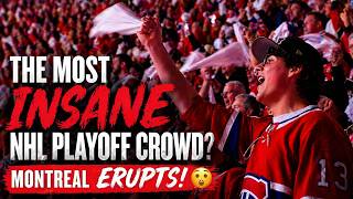 The Most INSANE NHL Playoff Crowd? Montreal ERUPTS! 😲 Wealth