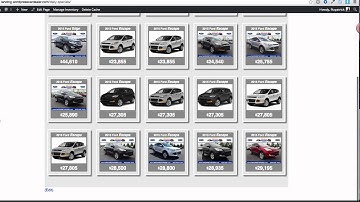 CarDealerPress inventory_list shortcode setup