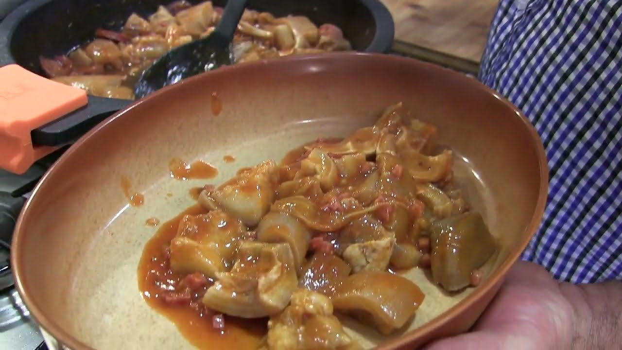 Morros y Oreja de Cerdo a la Madrileña