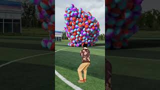 the Mascot vibrato assistant placed on the football field is popular