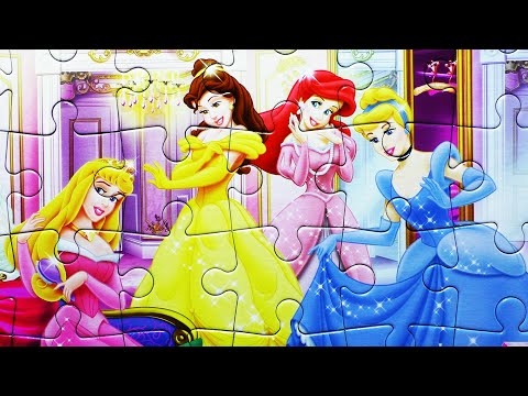 (Hura Huro ) Disney PRINCESS Jigsaw Puzzle Games Clementoni Puzzles De ...