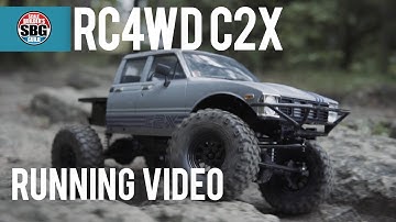 RC4WD C2X Crawling the Rocks!
