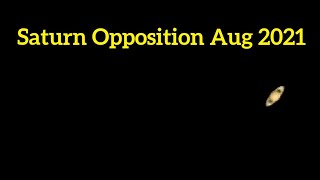 Saturn Opposition August 2021 | Jupiter And Saturn Opposition Night Sky - August 2021 Night Sky