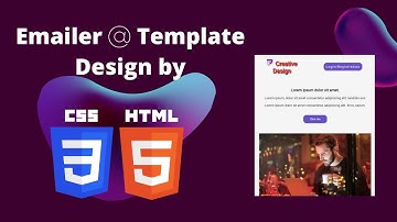 Build Emailer Template by html & css in hindi ?