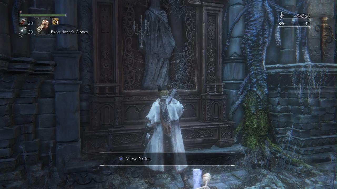 Getting a Blood Dreg drop from the 'cummmfpk' dungeon Bloodborne