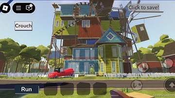 Hello neighbor act 3 on Roblox full game