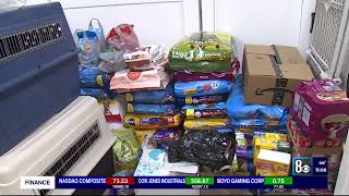 OBOL Featured on CBS 8 Las Vegas During LA Firestorm