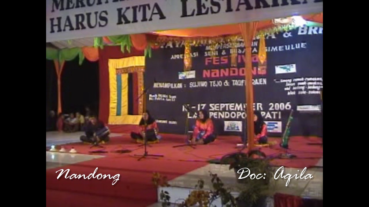 NANDONG//NANDONG SILAVAE/Budaya Simeulue//Part 1 - YouTube