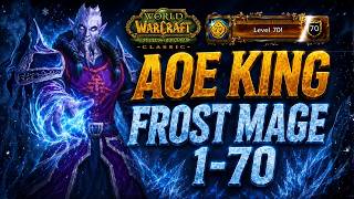 TBC Classic Frost Mage Leveling Guide 1-70 | Aoe Grinding , Single Rotation 2026