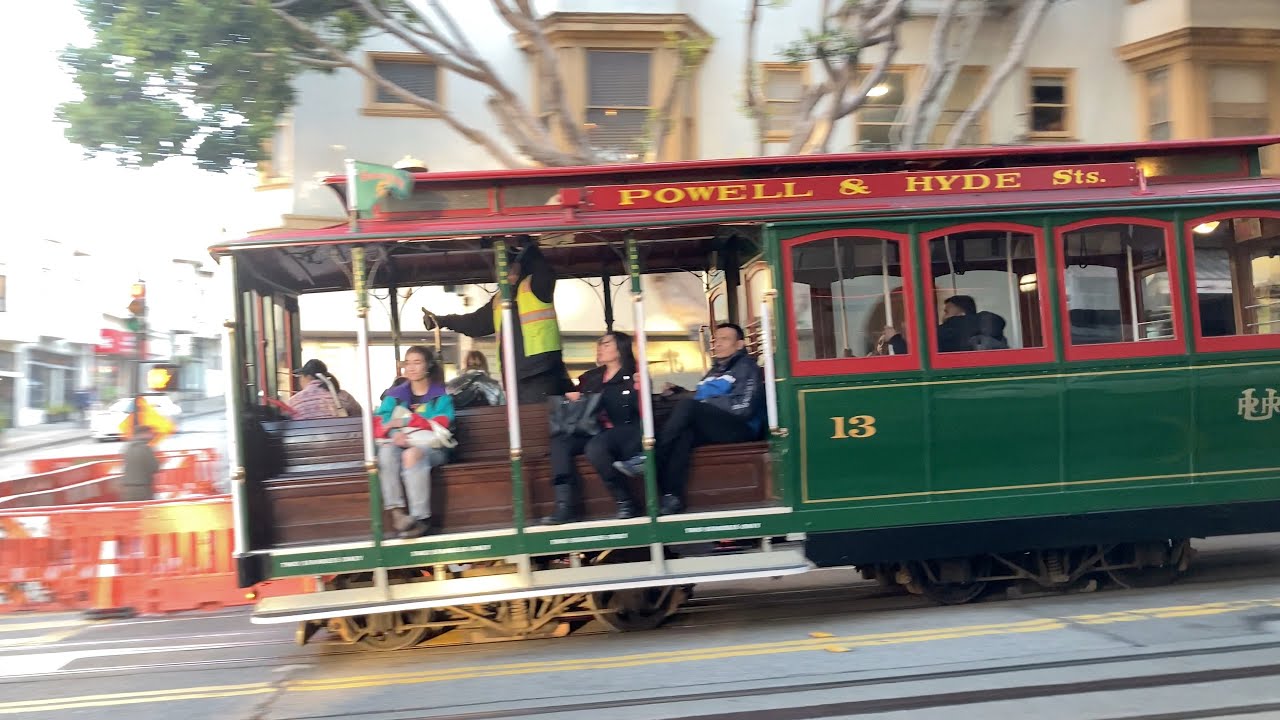 Powell Hyde Cable Car 13 Hyde St Pacific St San Francisco powell-hyde-cable-car-13-hyde-st-pacific-st-san-francisco
