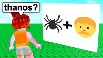 Roblox guess the emoji...