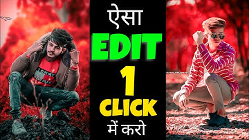 1 click photo editing 2020, Dark red Lightroom mobile preset zip file