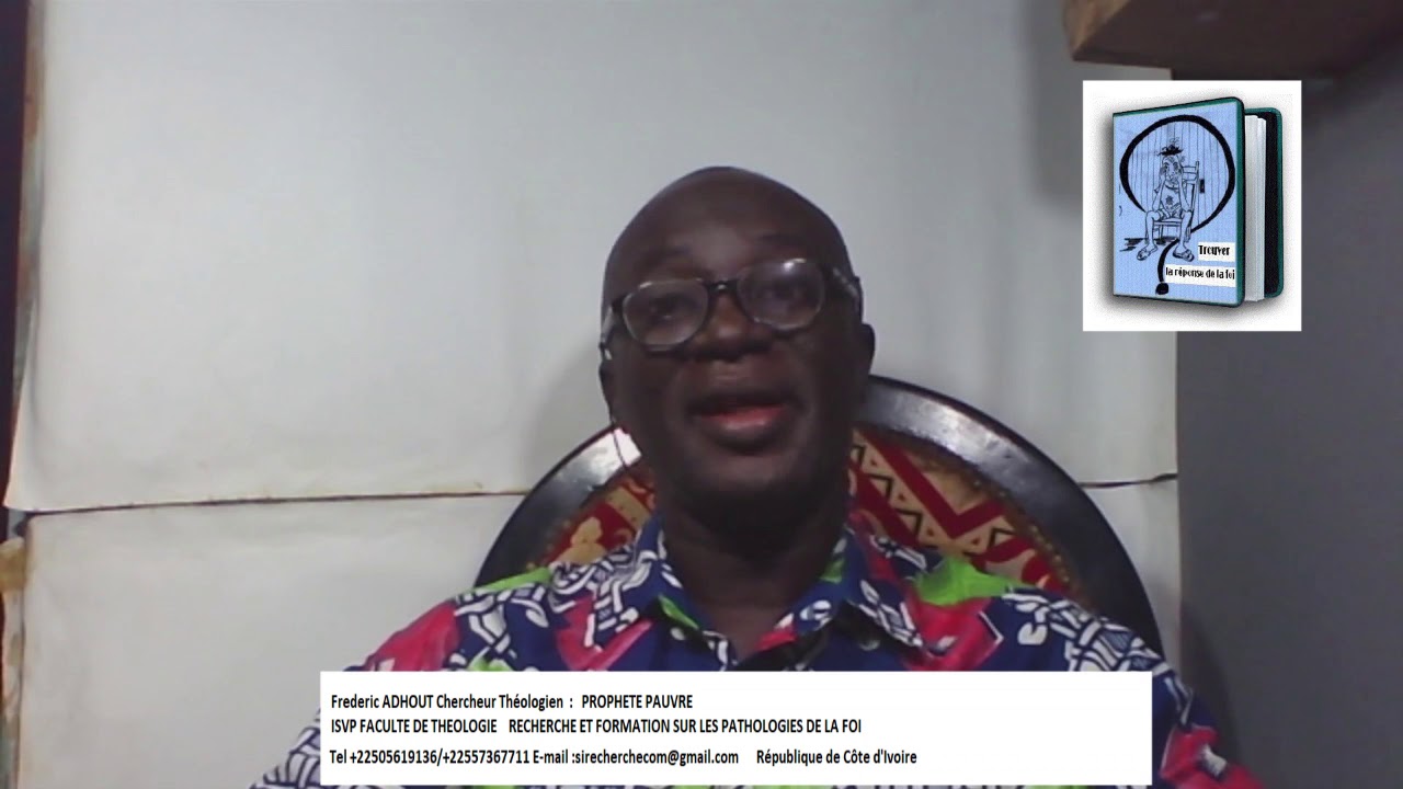 Le Crime que Dieu n 'a pas commis frederic adhout chercheur théoloien prophète pauvre YouTube Le Crime que Dieu n 'a pas commis frederic adhout chercheur théoloien prophète pauvre YouTube