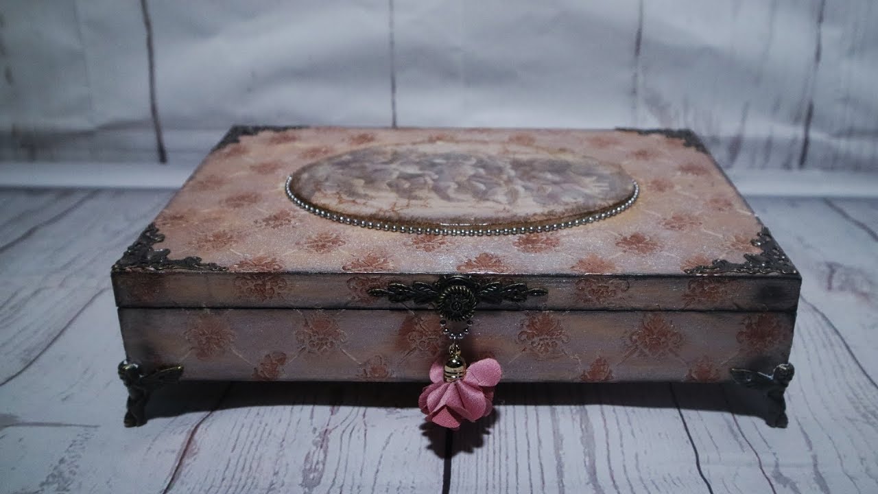 decoupage book tutorial wooden vintage DIY WITH / BOX DECOUPAGE #47 VINTAGE ANGELS TUTORIAL decoupage book tutorial wooden vintage DIY WITH / BOX DECOUPAGE #47 VINTAGE ANGELS TUTORIAL