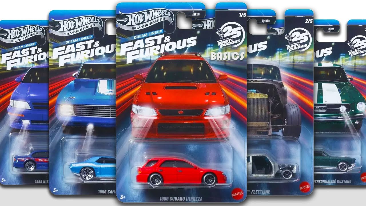 Preview - Hot Wheels New Fast & Furious Set, BMW M3 e30, Diablo SV