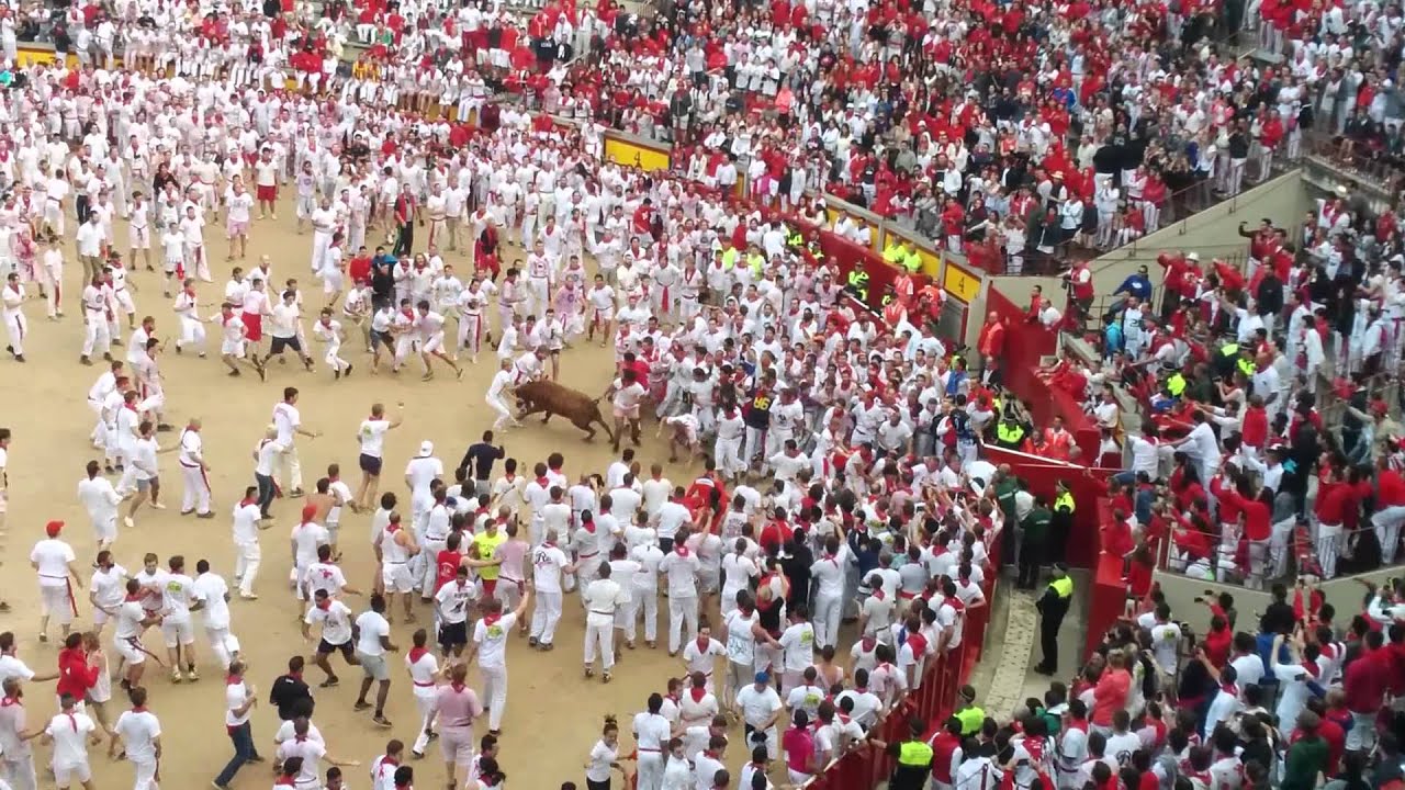 Resultado de imagen de san fermin vaquillas