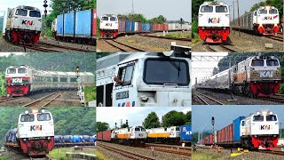 KOMPILASI SEMBOYAN 35 LOKOMOTIF CC 206! Klakson Lokomotif Generasi Pertama CC206 13 01 - CC206 13 50