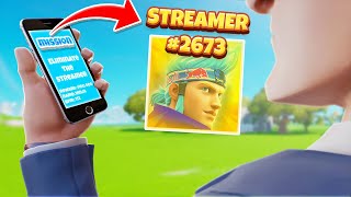 Killing Twitch STREAMERS in the NEW Season.. (with reactions) @ParallelPlu