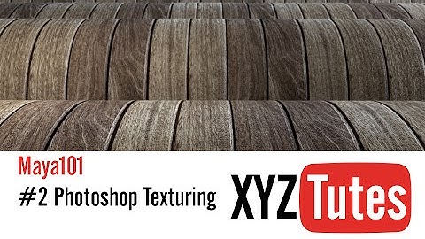 MAYA101: #2 Photoshop Texturing