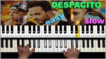 Luis Fonsi - Despacito ft. Daddy Yankee - EASY Piano Tutorial by My Piano Lesson