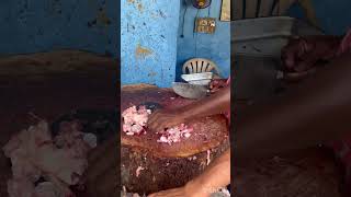 Street Market #streetfood #meat #lamb #goat#chicken #muttoncuttingskills#chickenrecipe #like #talent